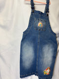 Restored Denim™ – Thrifted &amp; Reimagined Encouragement Overall Dress