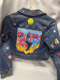 Custom 6/7 Birthday Denim Jacket