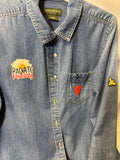 Restored Denim™ – Thrifted & Reimagined Encouragement Shirts