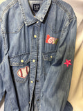 Restored Denim™ – Thrifted & Reimagined Encouragement Shirts