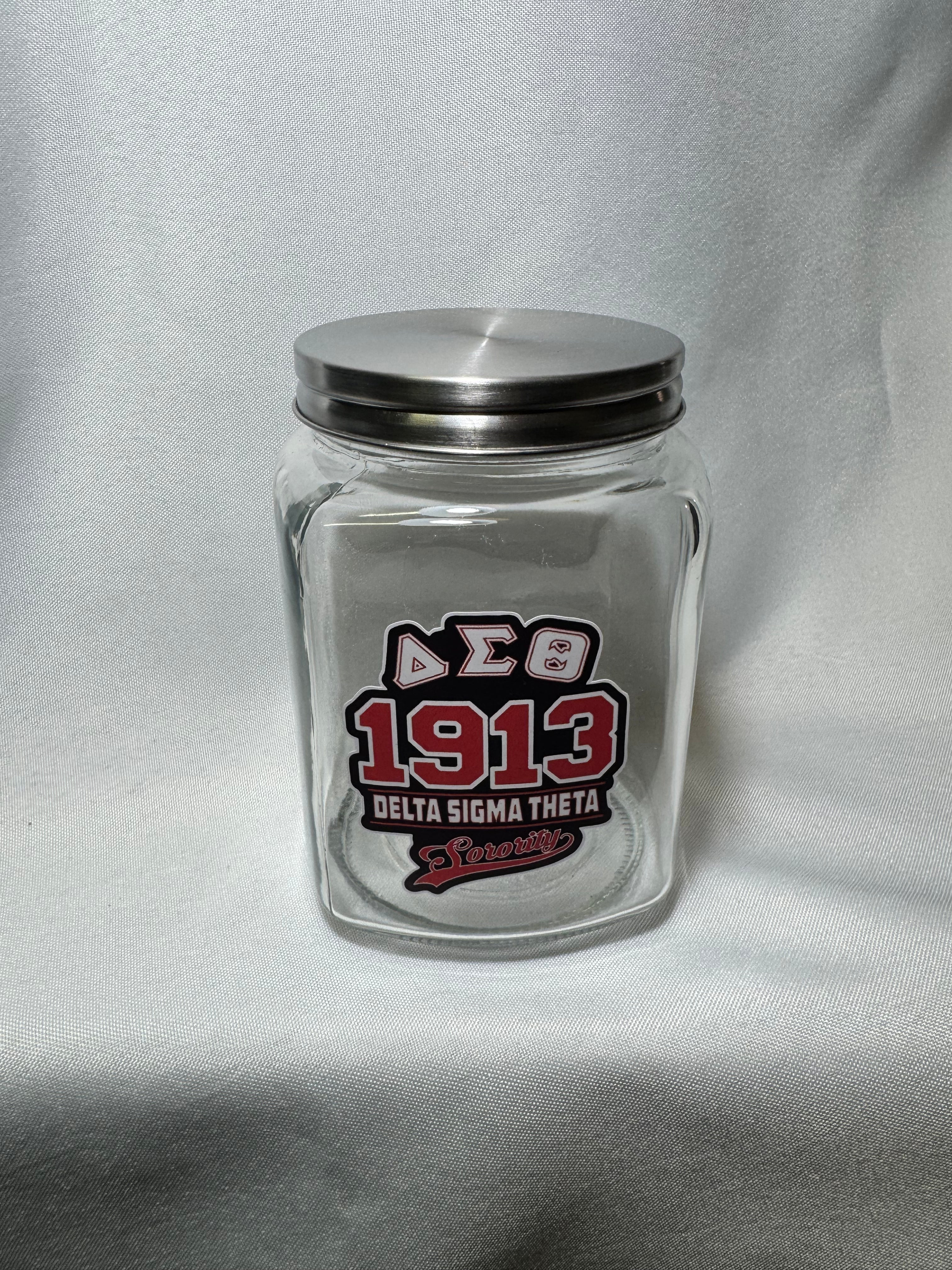 Delta Sigma Theta Sorority, Inc.Inspired Candy Jar / Organizational