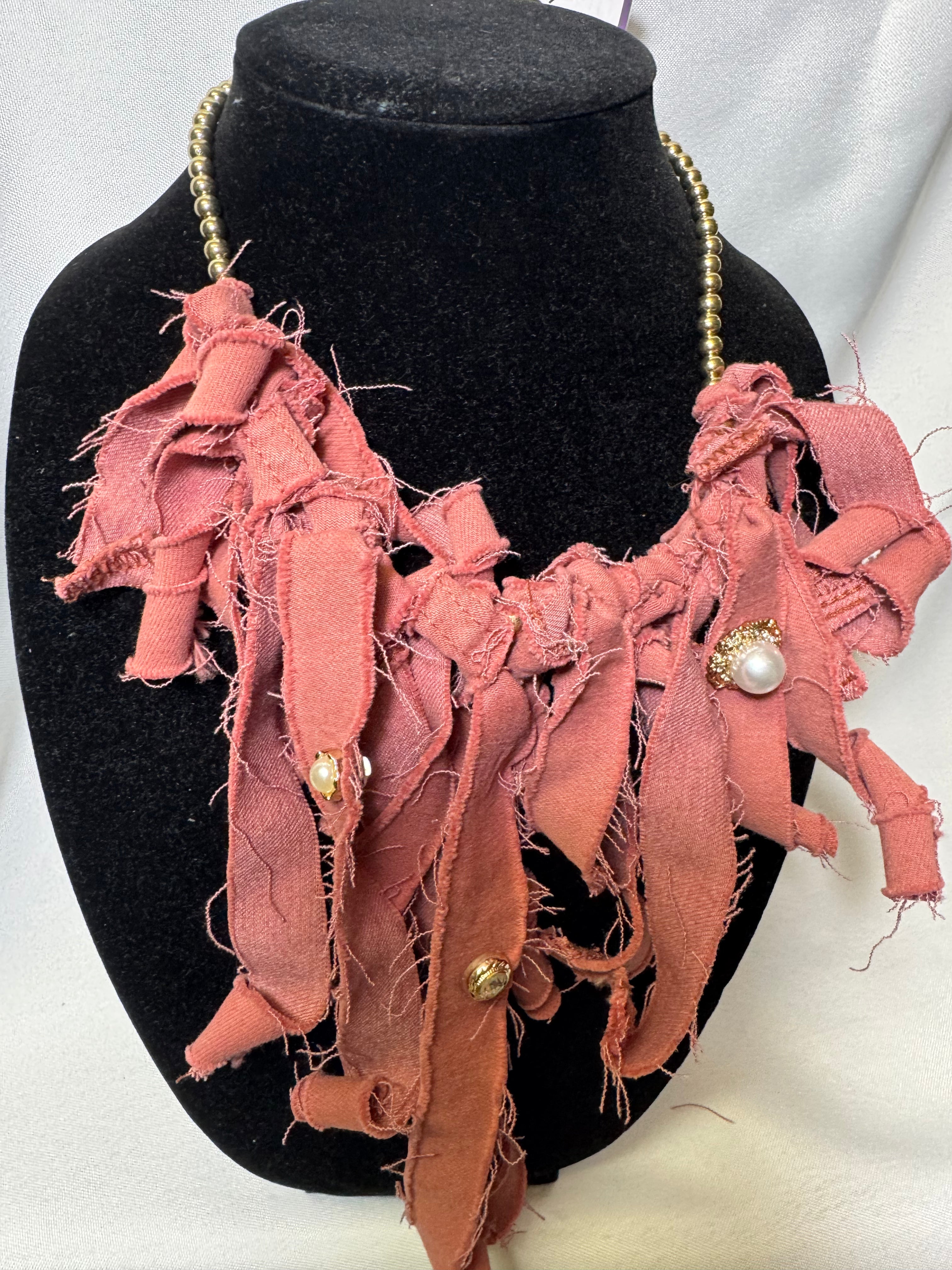 Restored Threads™ Denim Necklace