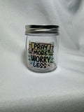 Motivational Phrase Mini Jar