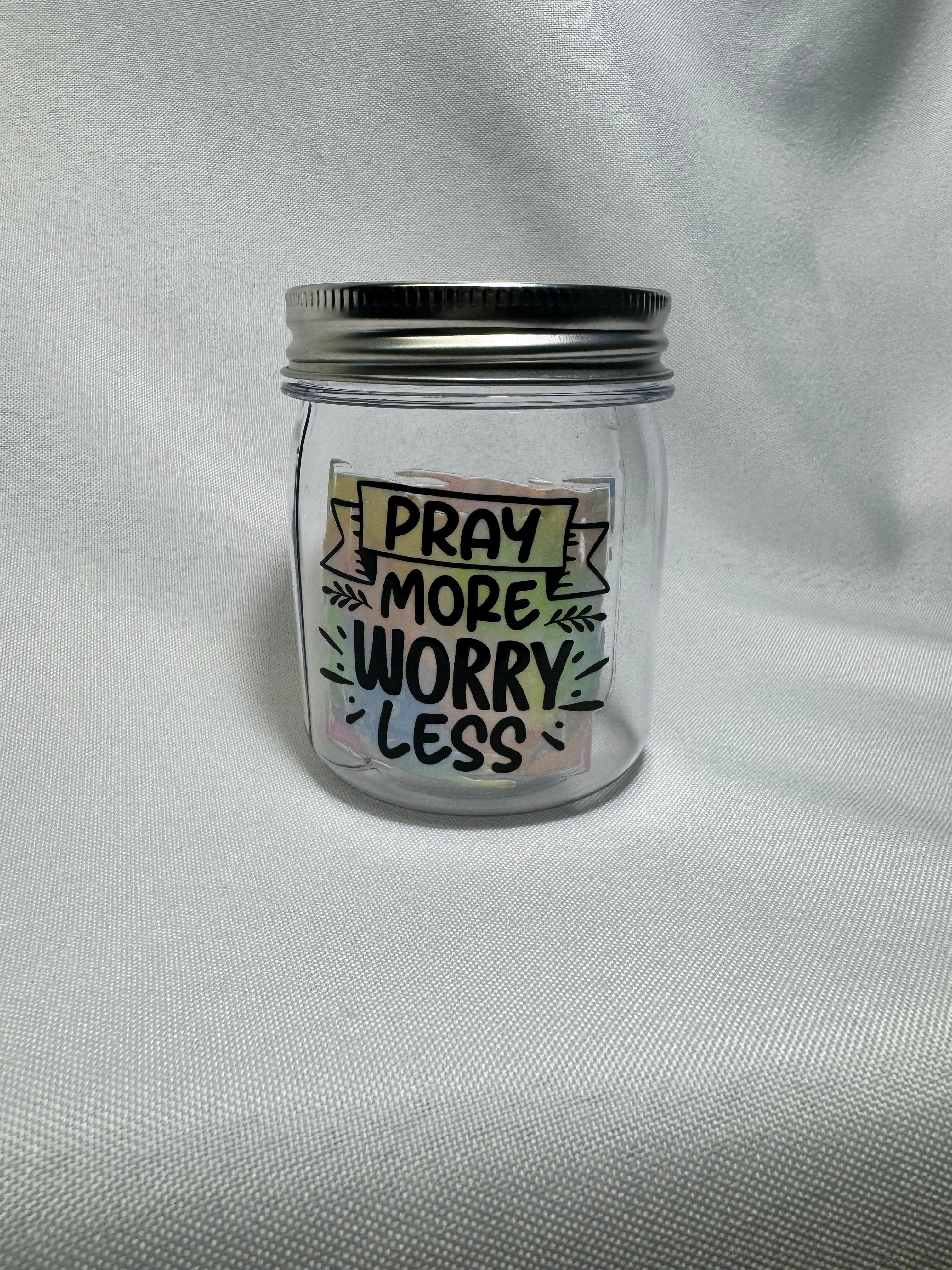 Motivational Phrase Mini Jar