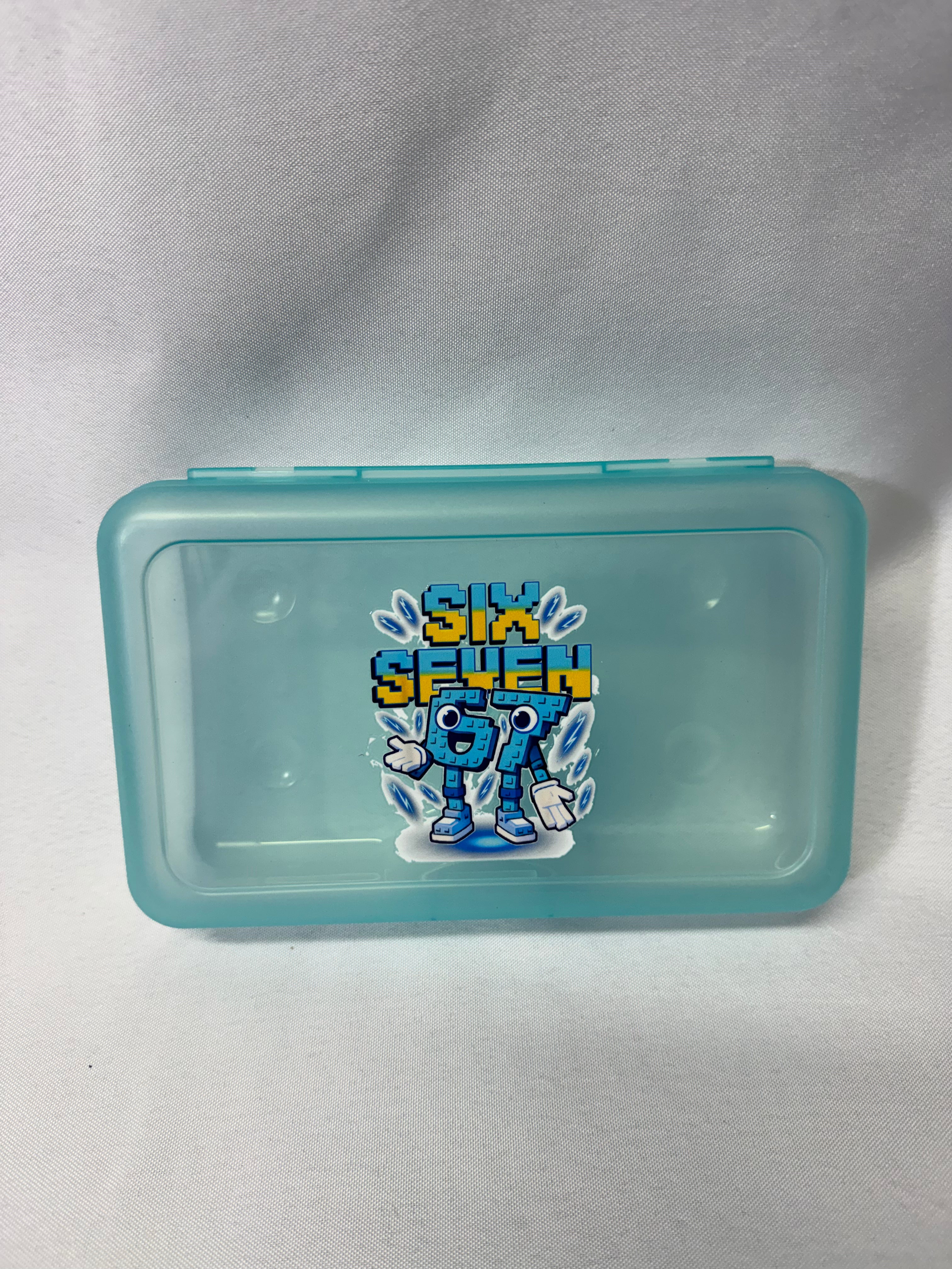 67 Six Seven Plastic Pencil Box