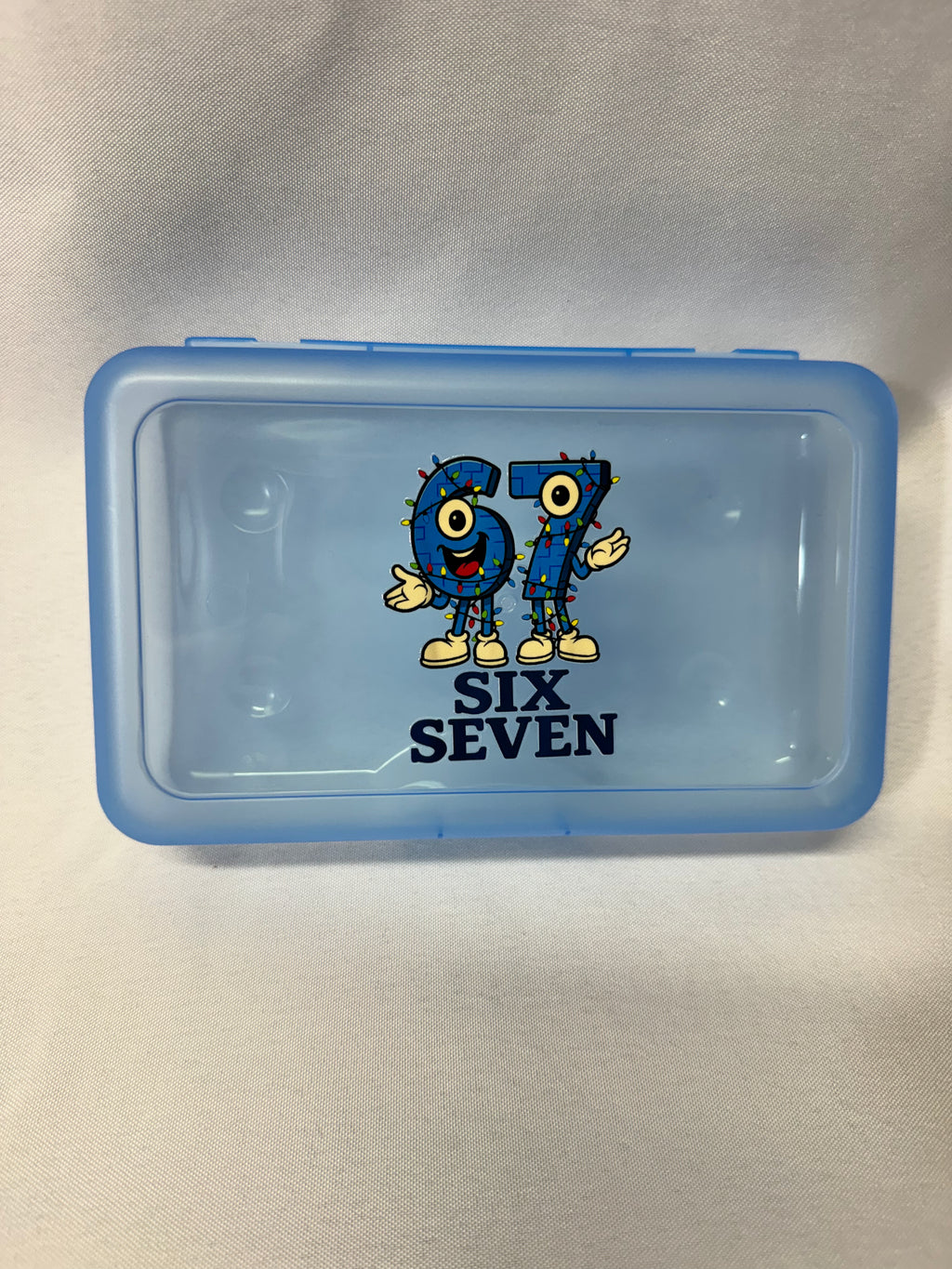 67 Six Seven Plastic Pencil Box