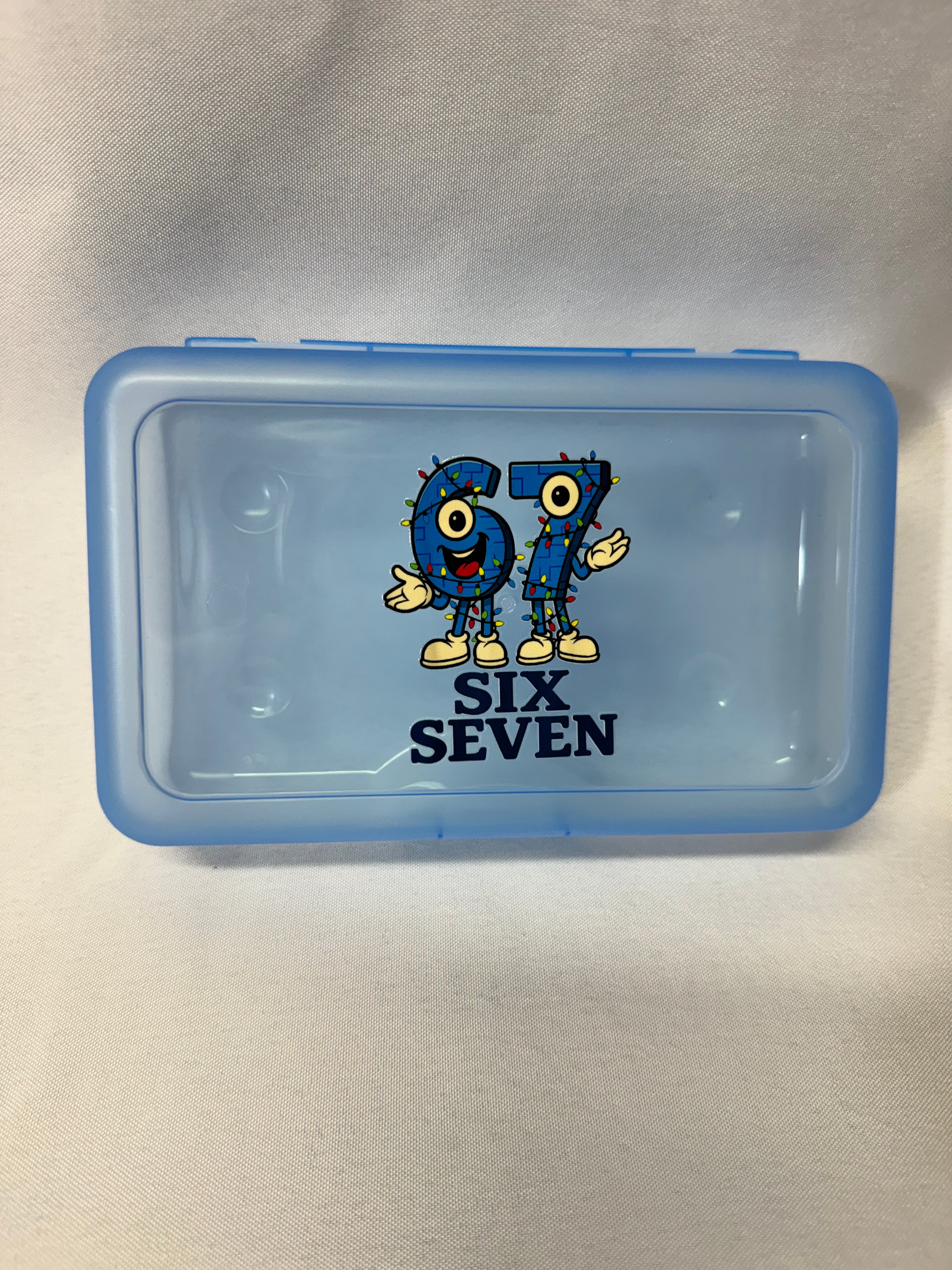 67 Six Seven Plastic Pencil Box