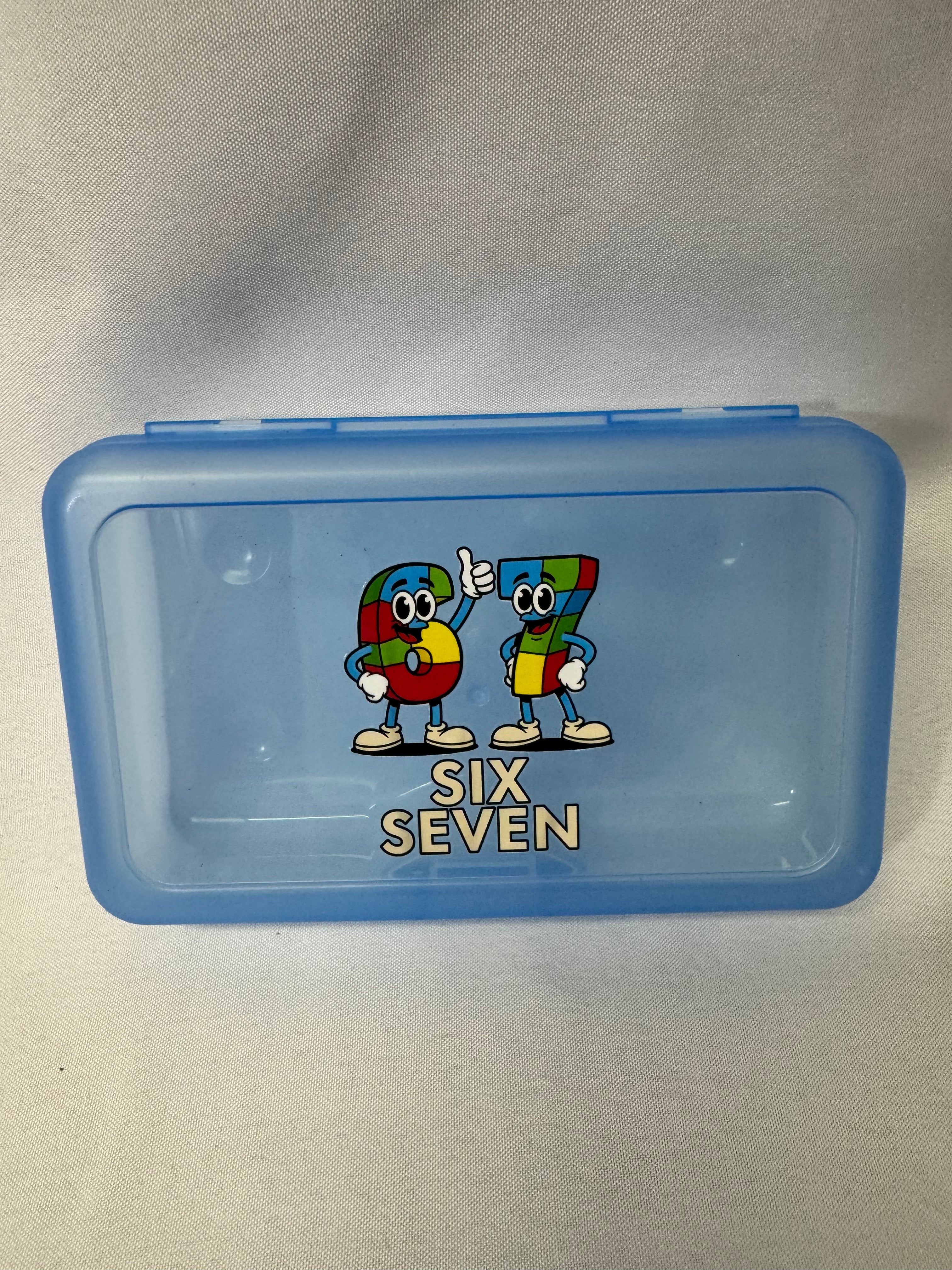 67 Six Seven Plastic Pencil Box