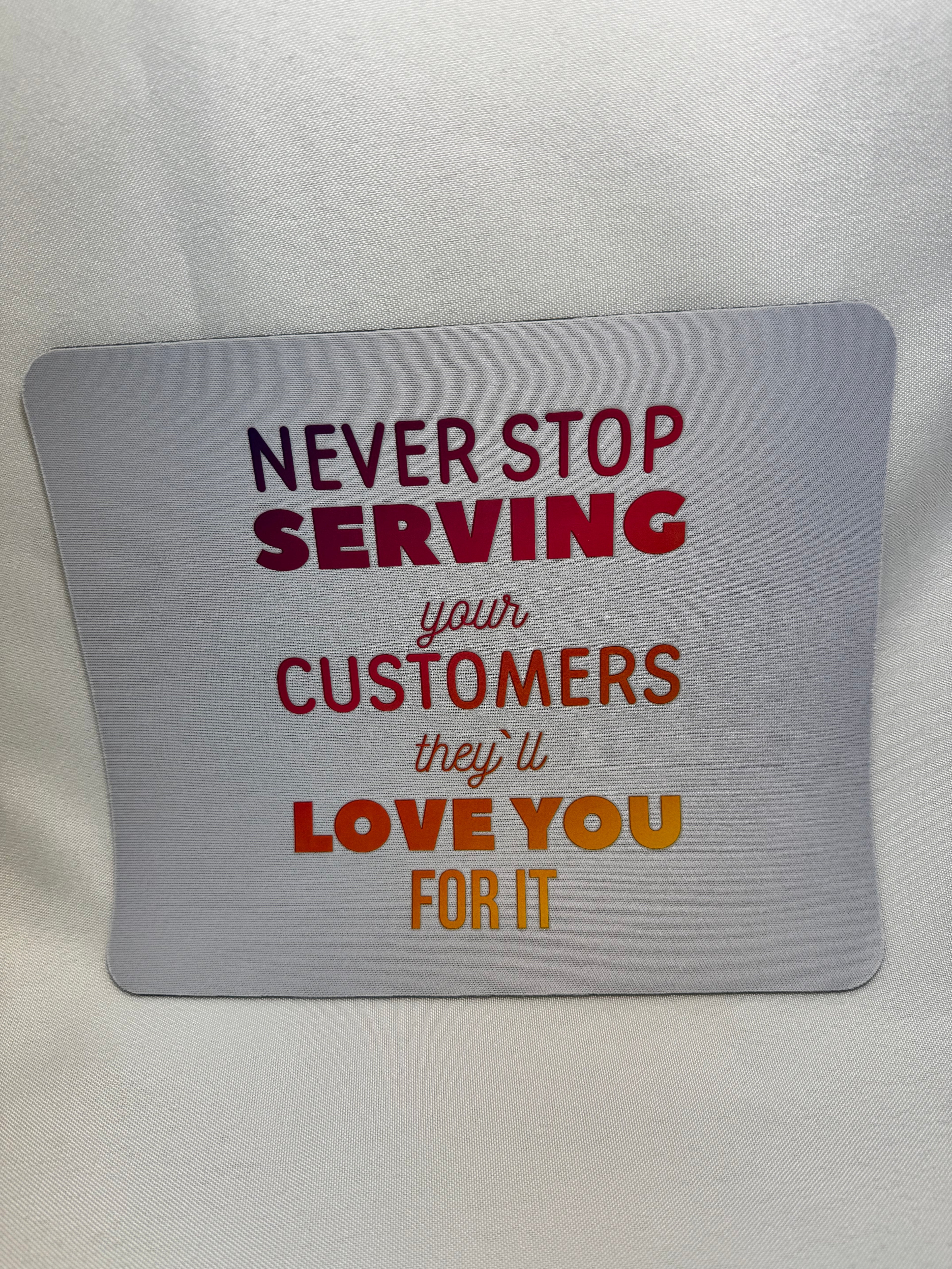 Customer Service Mouse Pad