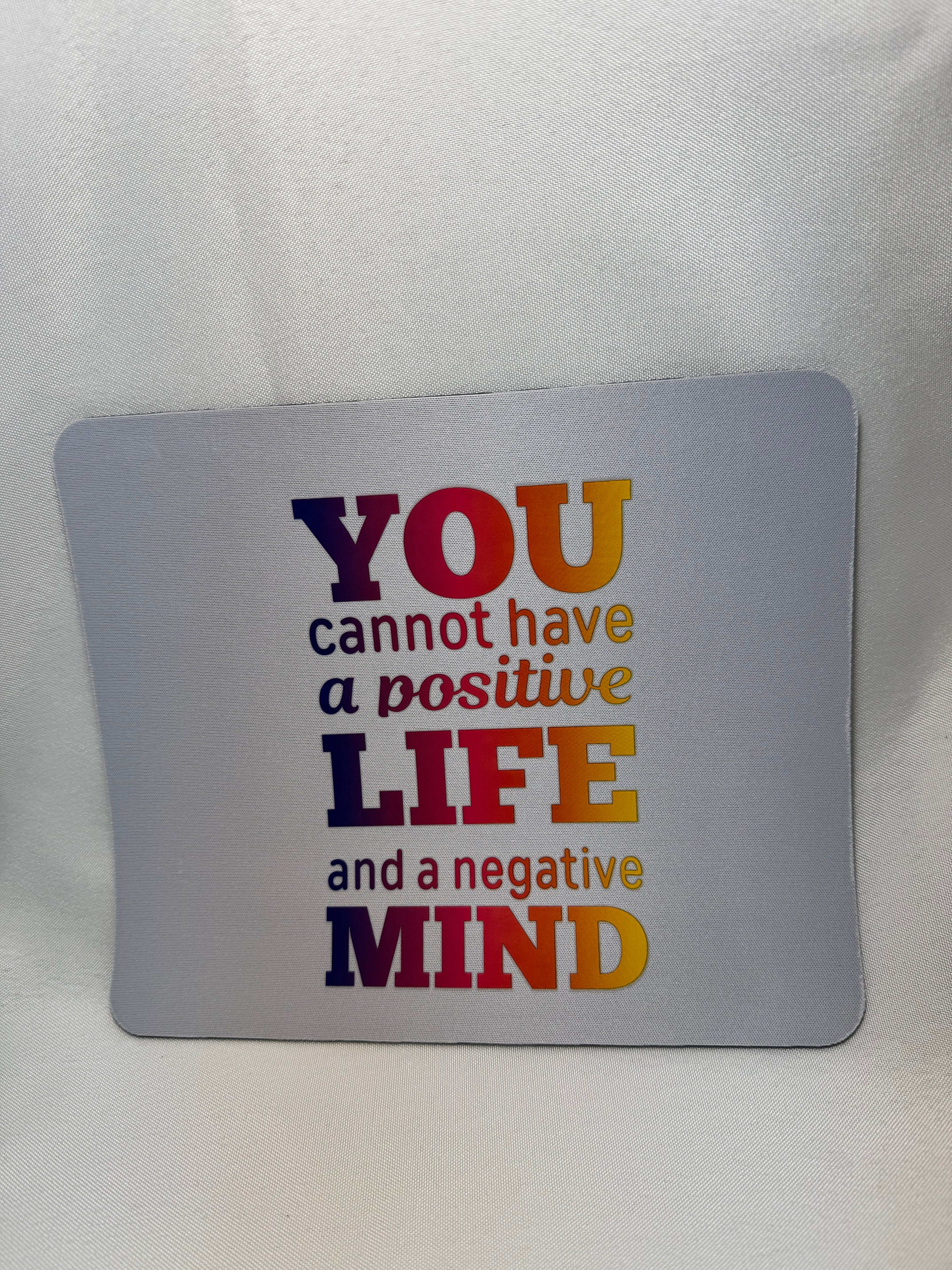 Positive Mindset Mouse Pad